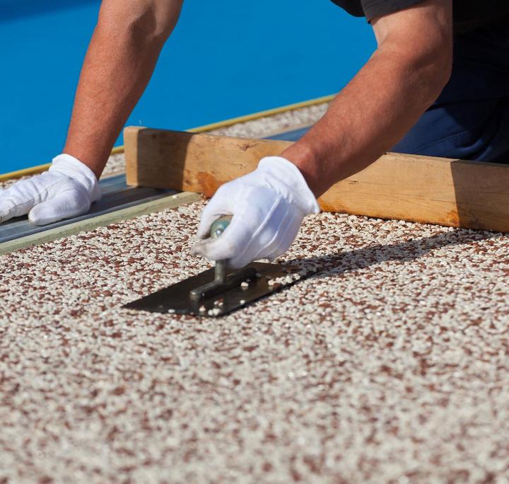 couche d'enrobé résistante.